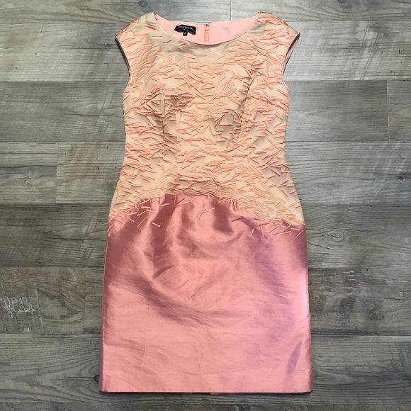 Lafayette 148 New York Dresses & Skirts - Lafayette 148 Womens Dress Sz 2 Peach Orange Party